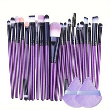 20-Piece Professional Makeup Brush Set – Foundation, Eyeshadow & Blending Brushe picture