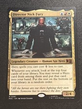 MTG Commander: Marvel Super Heroes Director Nick Fury 0081 Mythic picture