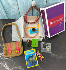 New American Girl LEA's ACCESSORIES SET Camera Passport Book Headband for LEA picture