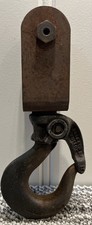 VTG BULLARD ROLLOX HOOK BLOCK ASSEMBLY LOWER LINK ROLLER CHAIN USA 3121275 WORKS picture