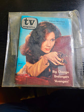 Vintage 1968 Sunday Herald Traveler TV Magazine Mar 3–9 Diana Rigg Insert picture