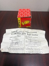 Vintage Yale Deadlock 2K Nightlatch Door Lock Bew Old Stock picture
