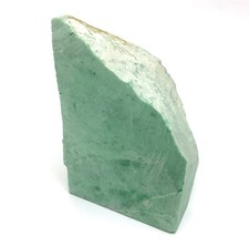 Siberian Jade Lapidary Stone Chromium Green Jadeite Jade Polar Urals Russia 188g picture