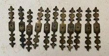 Vintage Keeler Brass Backplate KBC 2 N 963 x 11 Pieces picture
