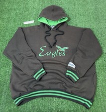 Vintage 90s Philadelphia Eagles The Game Pullover Hoodie Sweatshirt Men’s Size L picture