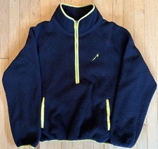 Metallica M72 Tour 72 Seasons Sherpa Fleece Quarter Zip Pullover Jacket Medium picture