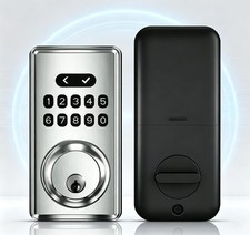 Keyless Entry Door Lock Deadbolt with Keypad, Digital Smart Locks with Code ，c picture