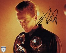 Signed Robert Patrick Terminator 2 Judgment Day T-1000 8x10 w/ Official Pix COA picture