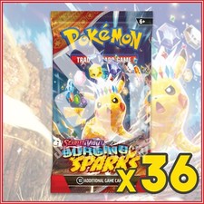 Pokémon TCG Scarlet & Violet SURGING SPARKS 36 Sealed Booster Packs SV08 picture