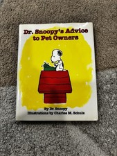 Dr. Snoopy's Advice to Pet Owners - hardcover Snoopy, Dr.|Schulz, Charles M. picture