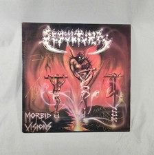*Signed* SEPULTURA Morbid Visions LP Vinyl Album Autographed Rare 1987 Pressing picture