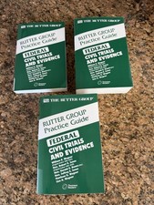Rutter Practice Guide Federal Civil Trials & Evidence Rutter Group 2025 Edition picture