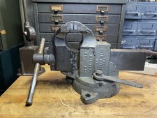 Charles Parker Bench Vise #973 1/2 - Made In USA picture