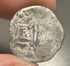 1600s 1 Reale Cob Spanish Colonial Silver Old Coin Mexico Mint Pirate Era picture