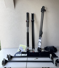 Yakima Q System Complete Frontloader Bars Feet Trays Locks Keys Windscreen *READ picture