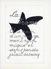 Georges Braque lithograph, La Liberte des Mers, 1960 picture