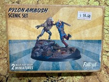 Fallout Miniatures Pylon Ambush Scenic Set Resin Figure Models Modiphius New NIB picture