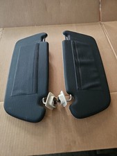 1986-1993 Volvo 240 244 Right & Left Sun Visor Shade Pair White OEM Not For 245 picture