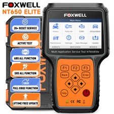 Foxwell NT650 Elite Bidirectional Car OBD2 Scanner Diagnostic Tool ABS SRS Oil picture