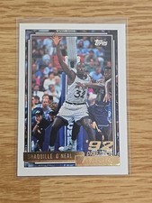 1992-93 Topps Shaquille O'Neal Gold #362 RC Orlando Magic picture