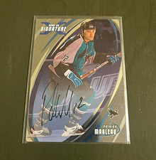 2002-03 Be A Player Signature Patrick Marleau Sharks #069 Auto picture