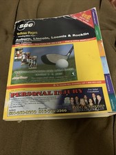 SBC Yellow Pages Auburn Lincoln Loomis & Rocklin August 2005 Vintage  picture