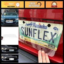 High-Tech Privacy License Plate Frame Cover - Glare Reflective, Waterproof, UV-R picture