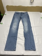 BKE Jake Straight Jeans Size 33x34 Blue Denim Buckle  picture