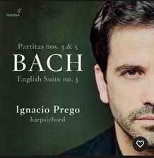 Johann Sebastian Bach Bach: Partitas Nos. 3 & 5/English Suite No. 3 (CD) NEW picture