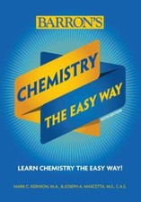 Chemistry: The Easy Way (Barron's Easy Series) - Paperback - GOOD picture