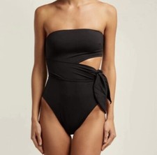 zimmermann Juniper Sculpt Scarf Swimsuit SZ 1 picture