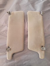 1988-1991 Honda Civic CRX OEM Sun Visors OEM GRAY Pair picture
