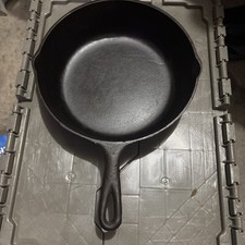 Vintage BSR Number8 Cast Iron Skillet, 105/8 inch USA Professional E Tank Restor picture