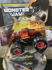 Custom Monster Jam Truck El Diablo 1:64 Scale picture