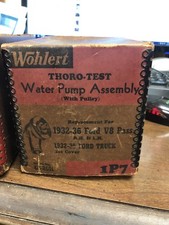 Vintage NOS Wohlert Water Pump 1P7 Fits Ford Truck 1932 33 34 35 1936 picture