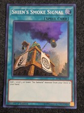 Yugioh Shien’s Smoke Signal SPWA-EN015 Super Rare 1st Ed LP picture