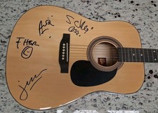 MANA Signed ACOUSTIC GUITAR  picture