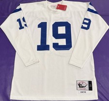 Authentic Johnny Unitas #19 Michell & Ness 1970 Indianapolis Colts Jersey 44 NWT picture