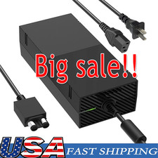 For Microsoft XBOX ONE Console AC Adapter Brick Charger Power Supply Cord Cable picture