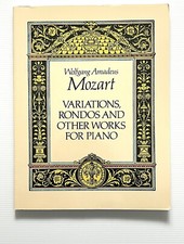 Wolfgang Amadeus Mozart Variations, Rondos and Other Works For Piano PB 1991 picture