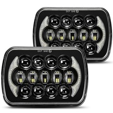 SPL DOT Approved 105W Brightest Black 5x7 7x6 Projector Led Headlights Anti-g... picture