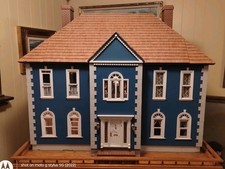THORNHILL DOLLHOUSE REAL GOOD TOYS ELECTRIFIED VINTAGE ELECTRIFIED CUSTOM MADE picture