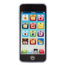Pretend Phone Toy For Toddler Baby Kids Musical English Learning Electronic Cell picture
