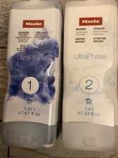 Miele Ultra Phase 1 & 2 Detergent 2 Component Whites & Colors UltraPhase BOTH picture