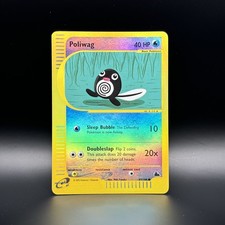 Poliwag 87/144 Skyridge 2003 Reverse Holo E-series E-reader Pokémon picture