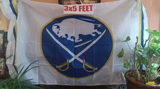 Buffalo Sabres White NHL 3X5 Feet Flag Banner Pole or Wall Decord picture