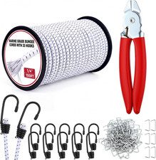 Marine Bungee Cord Roll 100 Ft 1/4