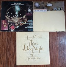 Lot of 3 Three Dog Night Vinyl LPs Hard Labor Captured Live Greatest Hits picture