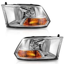 WEELMOTO For 2009-2012 Dodge Ram 1500 2500 3500 Headlights Assembly Left + Right picture