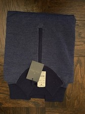 Brooks Brothers Beautiful Merino Wool Blue 1/4 Zip Men’s Medium picture